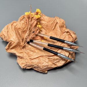 Набор кистей для наращивания и дизайна ногтей